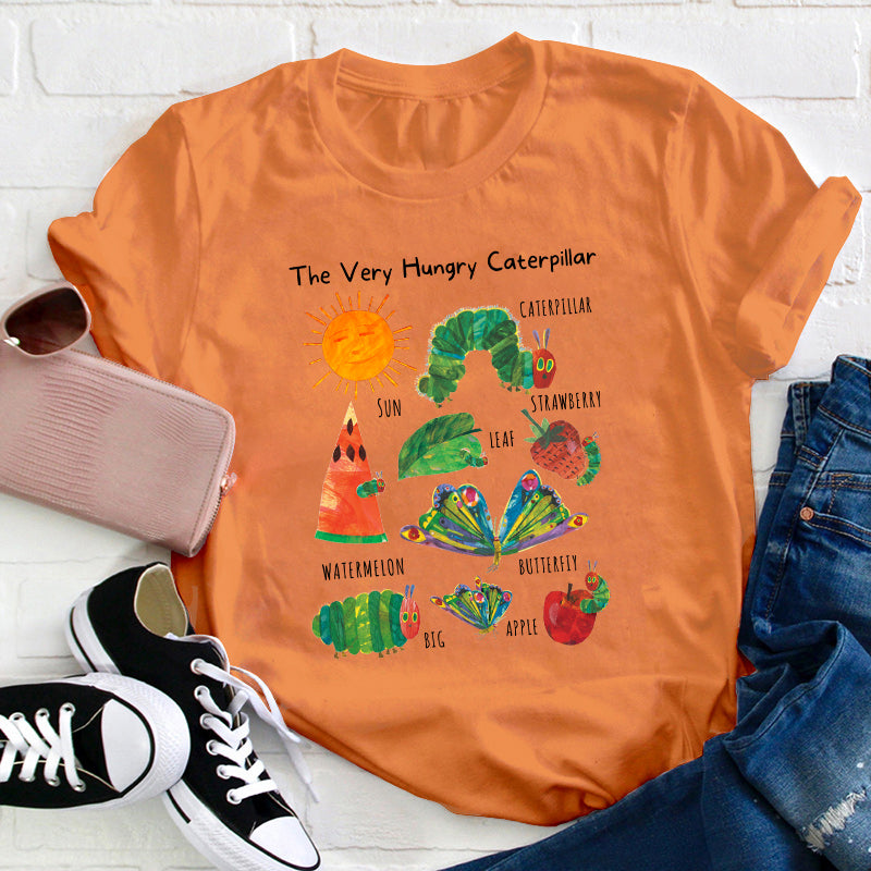 The Very Hungry Caterpillar Teacher T-Shirt