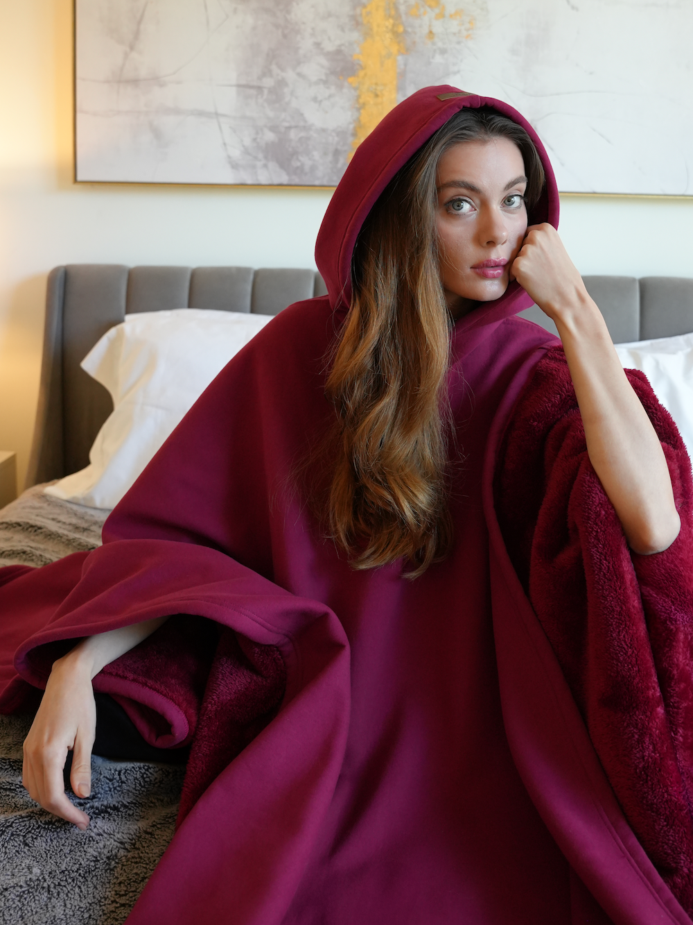 Hoodie blanket-Big Size Cloak TopsăđWorldwide Shippingă