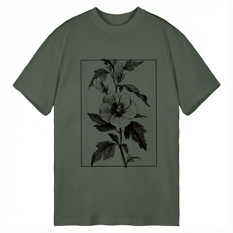 Vintage Botanical Flower Classic T-shirt