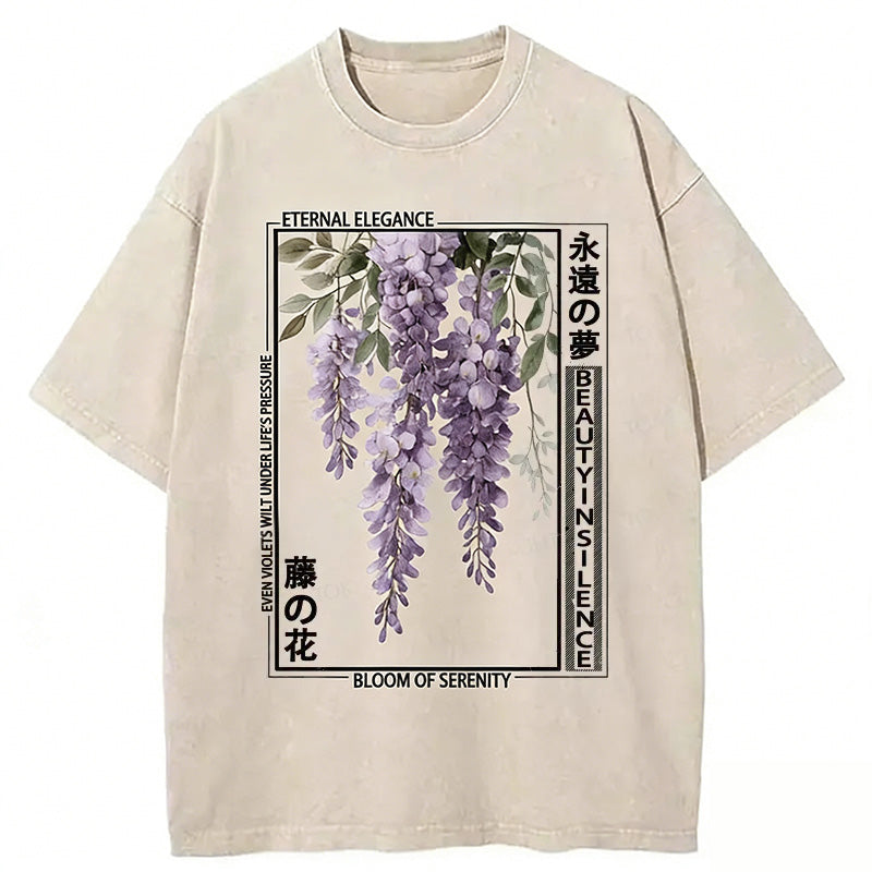Whispers Of The Wisteria Washed T-shirt