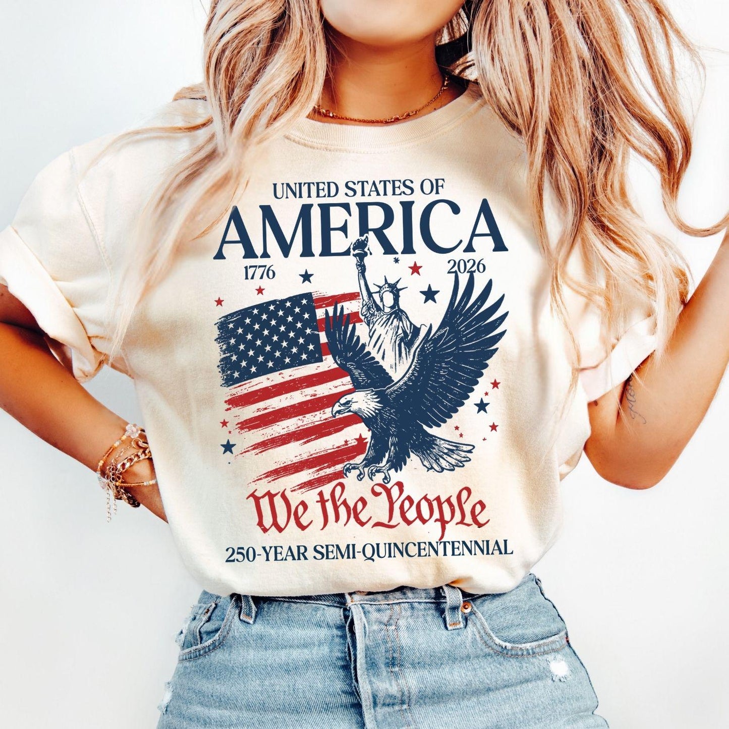 4th of July Anniversary Short-Sleeve T-Shirt