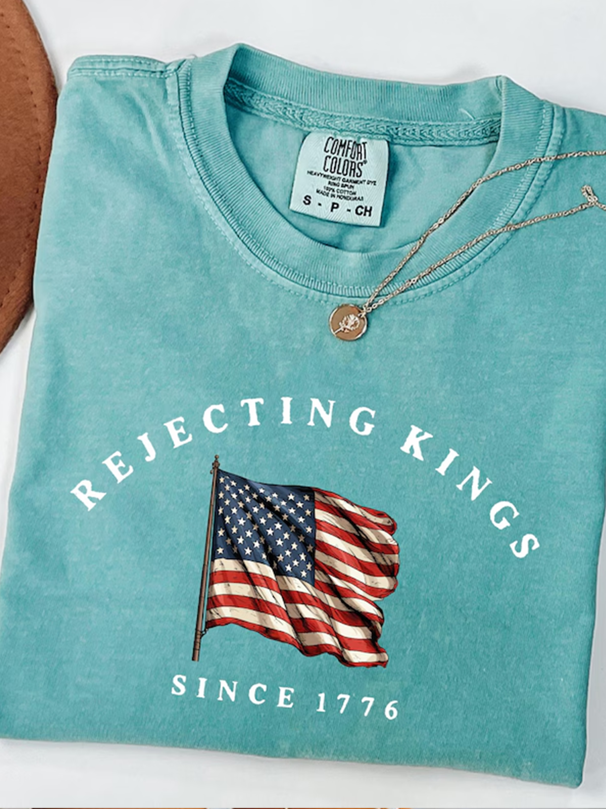 Rejecting Kings Since 1776 Protes Retro T-shirt
