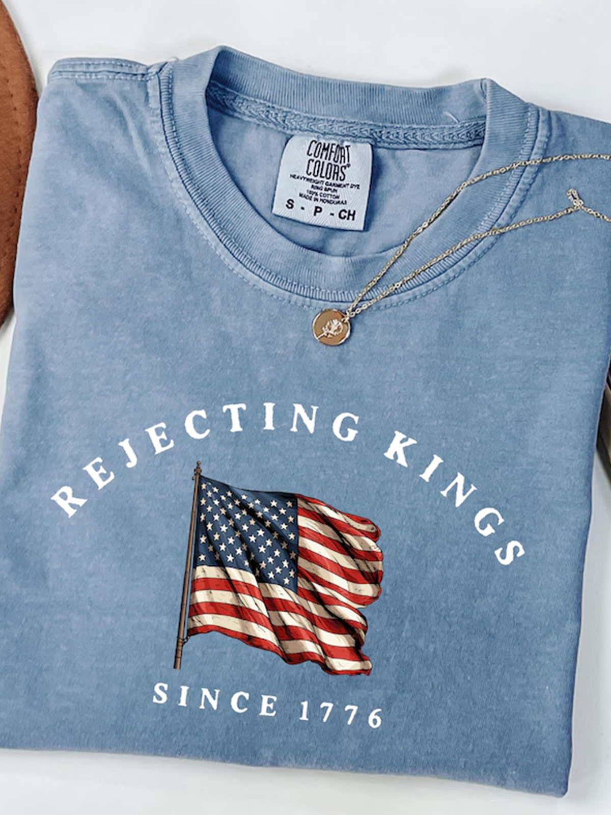 Rejecting Kings Since 1776 Protes Retro T-shirt