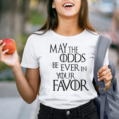 May The Odds Be Ever In Your Favor Teacher T-Shirt