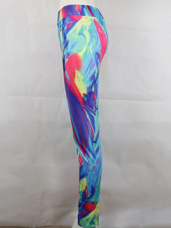 Printed Elasticity Leggings