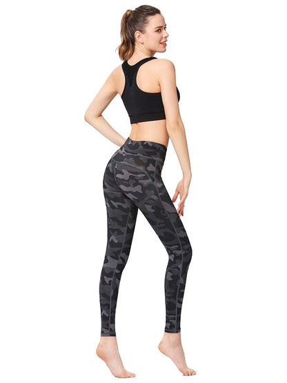 Camouflage Print Yoga Leggings