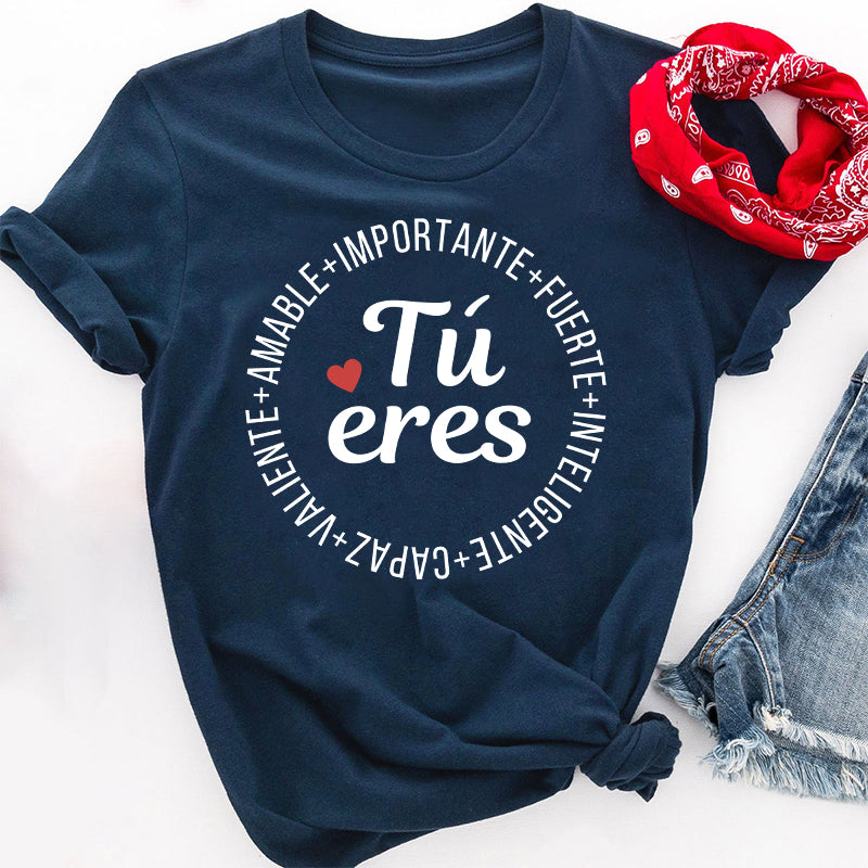 La Salud Mental Teacher T-Shirt