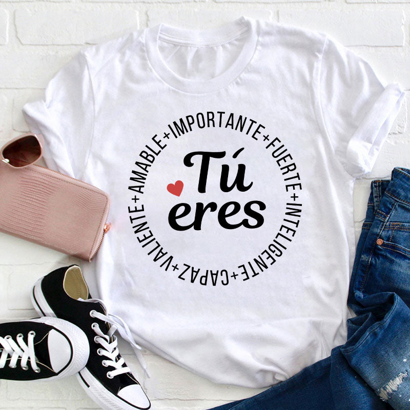 La Salud Mental Teacher T-Shirt