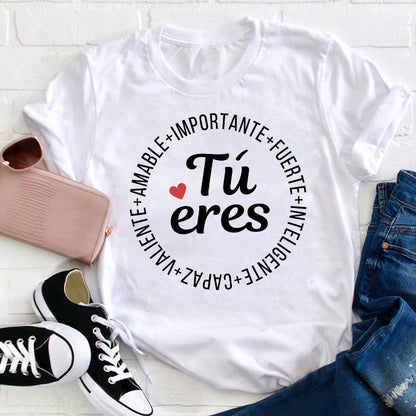 La Salud Mental Teacher T-Shirt