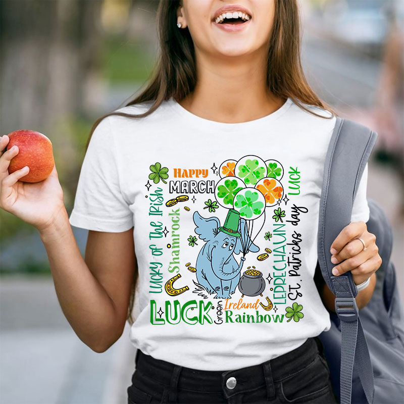 Happy March Luck Teacher T-Shirt