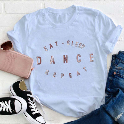 Eat Sleep Dance Repeat Teacher T-Shirt