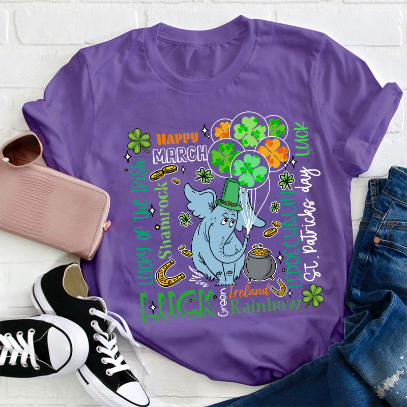Happy March Luck Teacher T-Shirt