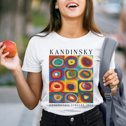 Colorful Circles Teacher T-Shirt