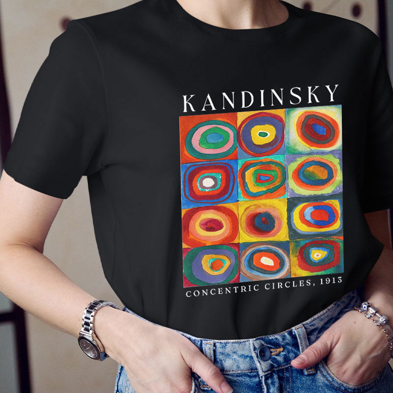 Colorful Circles Teacher T-Shirt