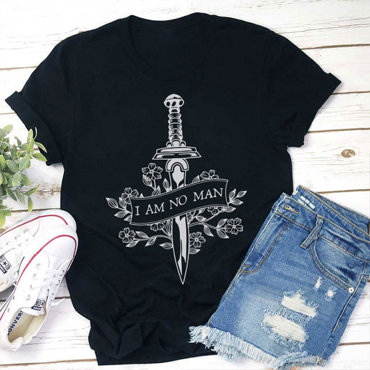 I Am No Man Teacher T-Shirt