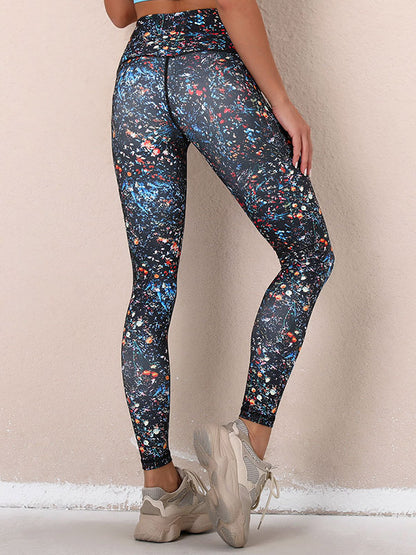 Fashion Digital Printed Empire Dance Sport Leggings