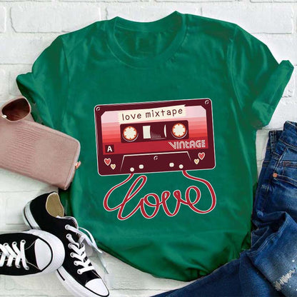 Love Mixtape Teacher T-Shirt