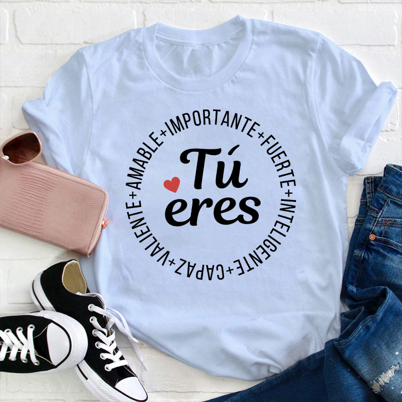 La Salud Mental Teacher T-Shirt