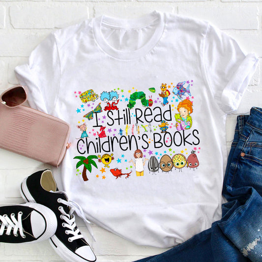 Let's Read Books Together Teacher T-Shirt