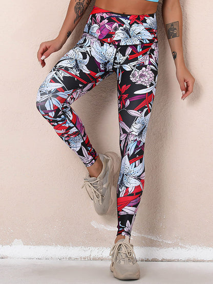 Fashion Digital Printed Empire Dance Sport Leggings