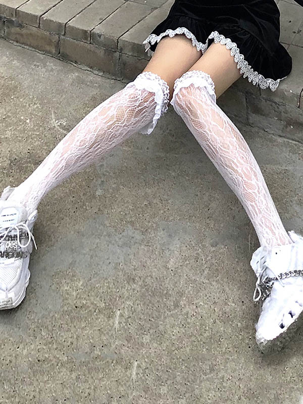 See-Through Sexy Lace Stockings