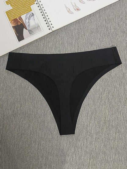 Sexy Solid Wrap Sports Thong Underwear