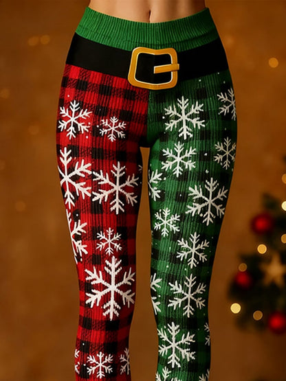 Women'S Christmas Tight High-Elastic Leggings