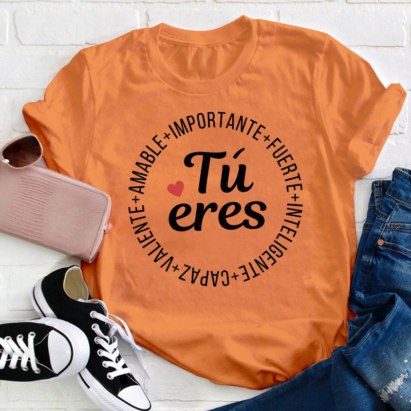 La Salud Mental Teacher T-Shirt