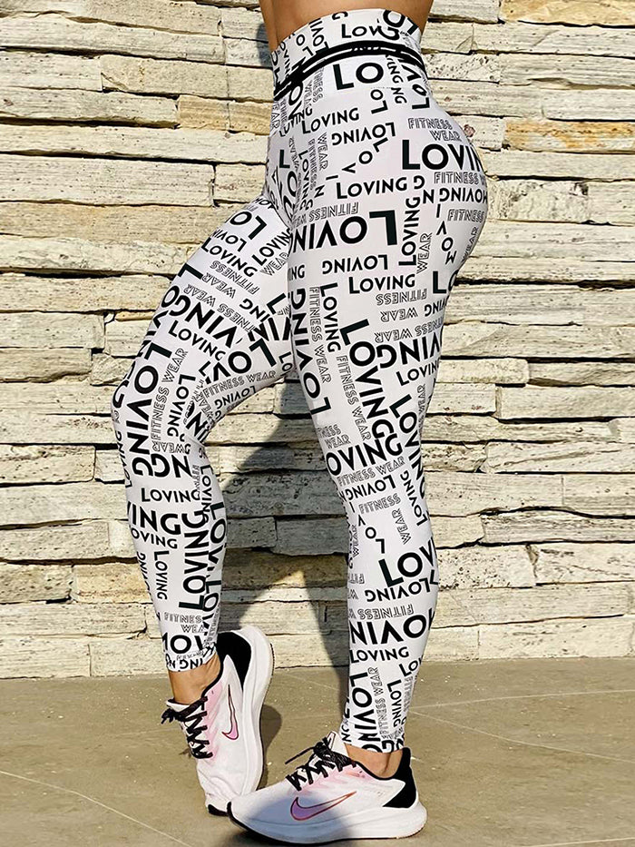 Skinny Leg Printed Leggings