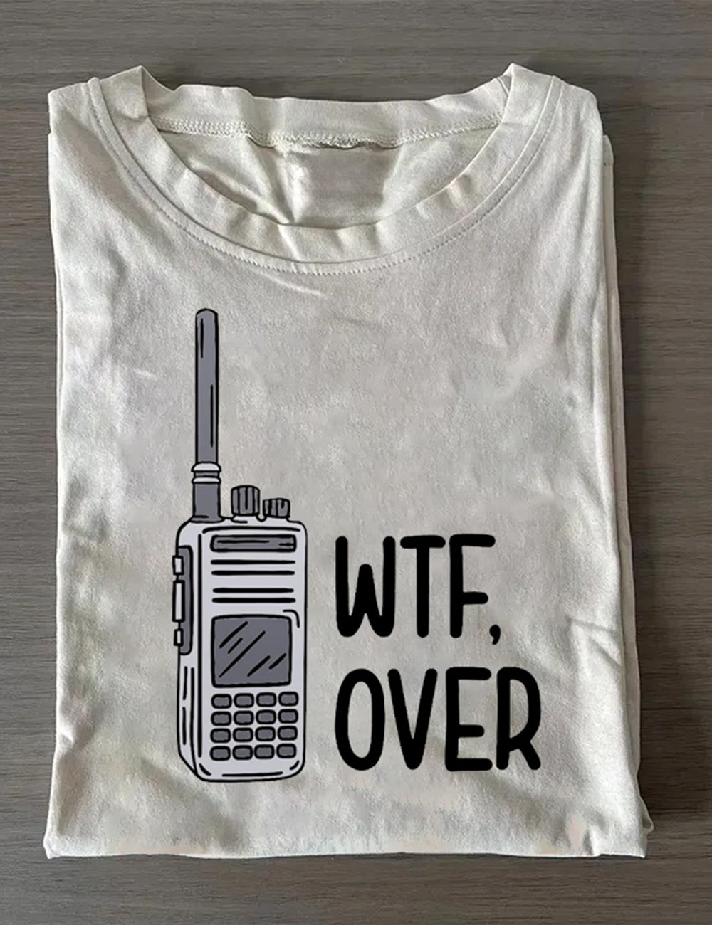 WTF Over Sarcastic T-Shirt
