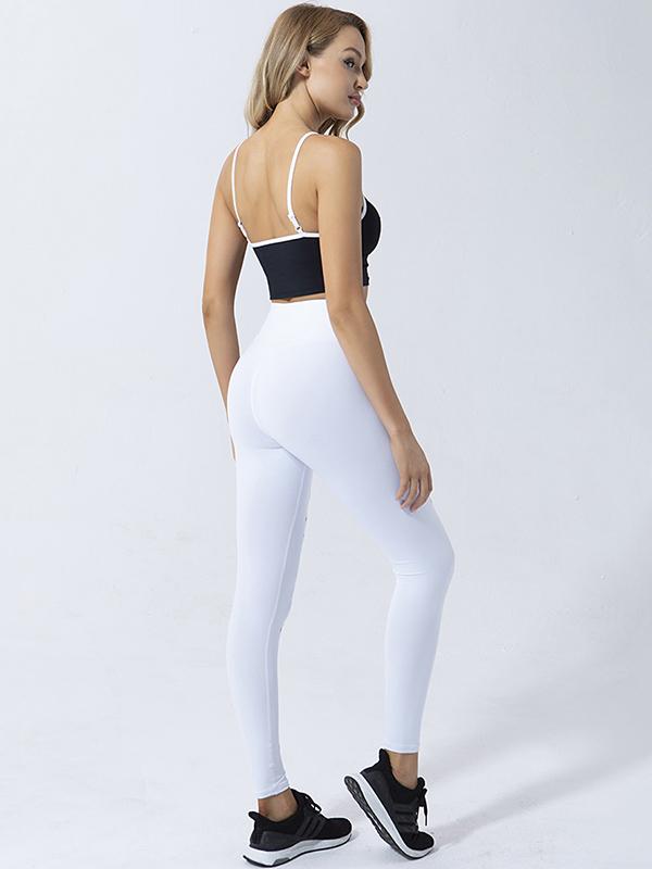 Sexy Wrap Spaghetti-Neck Tanks&Leggings Suits