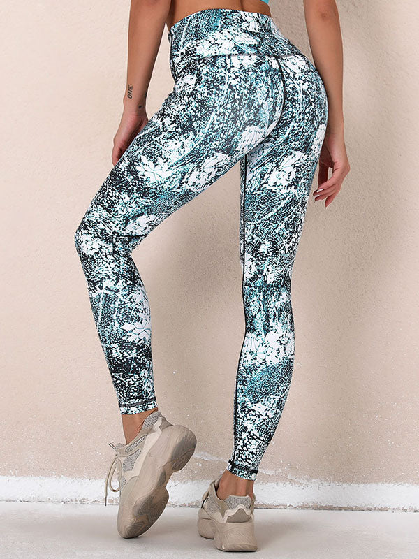 Fashion Digital Printed Empire Dance Sport Leggings