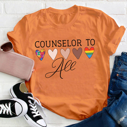 Counselor To All Teacher T-Shirt