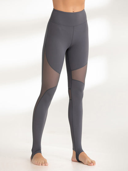 Skinny Leg Wrap Solid Color Split-Joint Yoga Bottoms