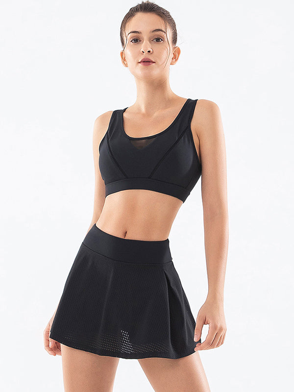 High Waist Mesh Sexy Anti-Glare Shorts