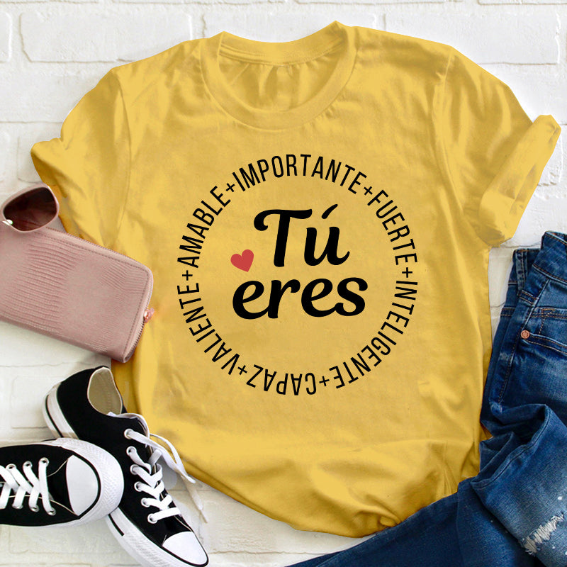 La Salud Mental Teacher T-Shirt