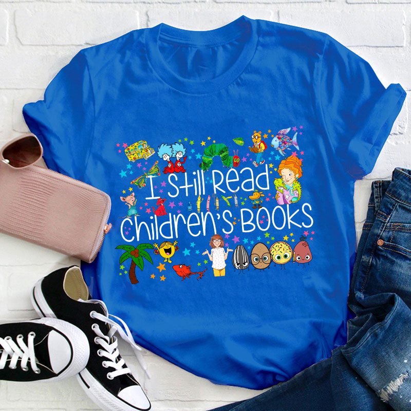 Let's Read Books Together Teacher T-Shirt
