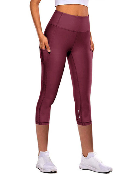 Buttock Lifting High Waist  Capri Pants  Leggings