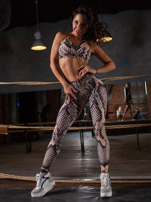 Flexible Printing Sports Leggings