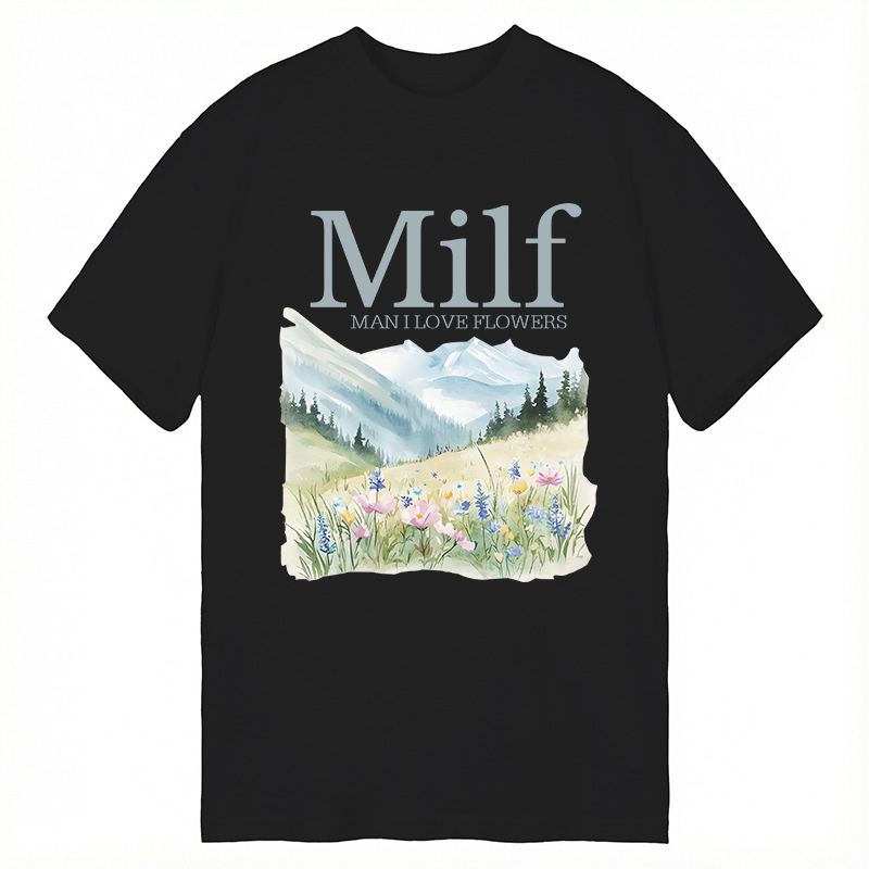Man I Love Flowers Classic T-shirt
