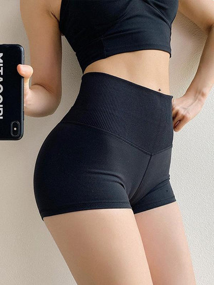 Sexy Solid Quick Dry Yoga Shorts