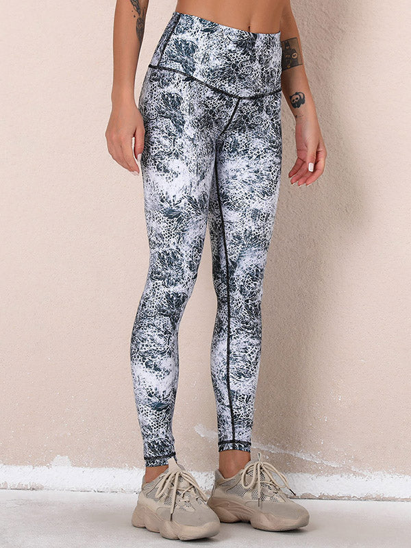 Fashion Digital Printed Empire Dance Sport Leggings