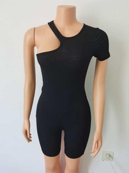 Sexy Shoulder Cut Out Rompers