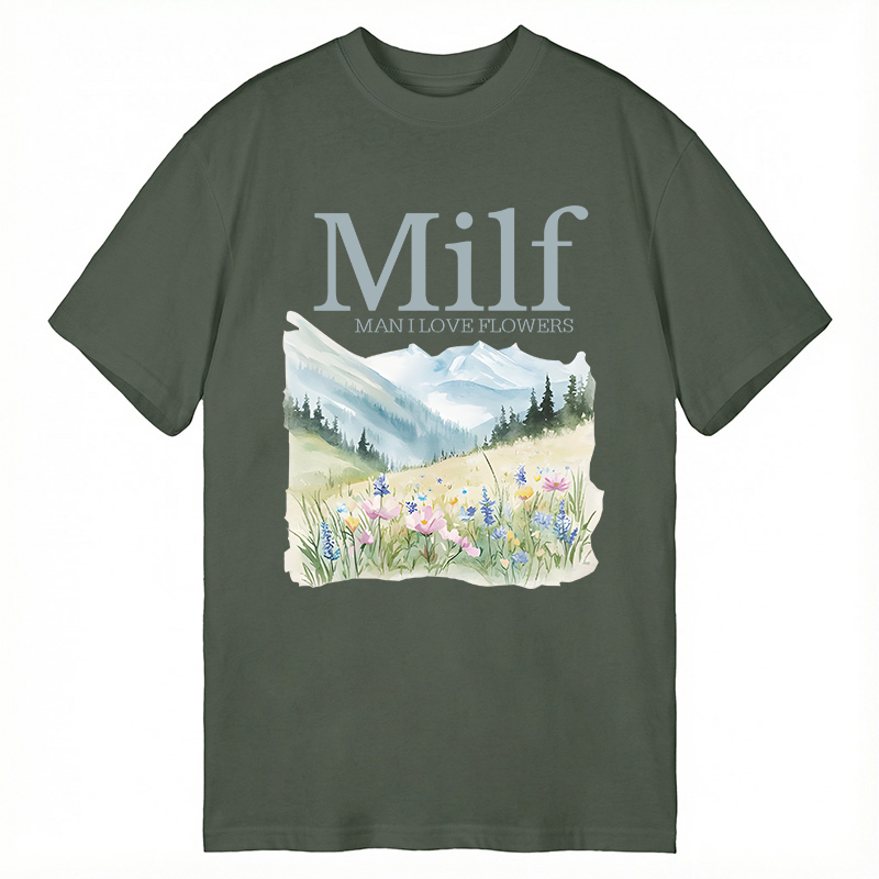 Man I Love Flowers Classic T-shirt