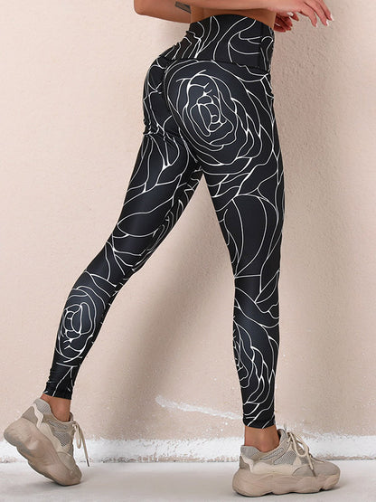 Fashion Digital Printed Empire Dance Sport Leggings