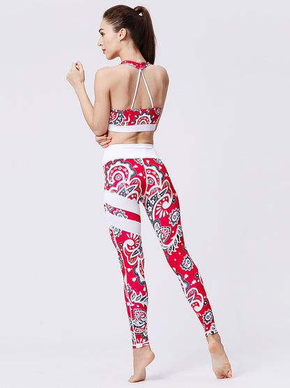 Floral Printed High Waist Leggings