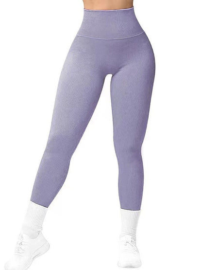 Wrap High-Waisted Solid Color Leggings