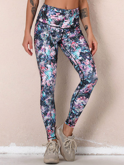 Fashion Digital Printed Empire Dance Sport Leggings