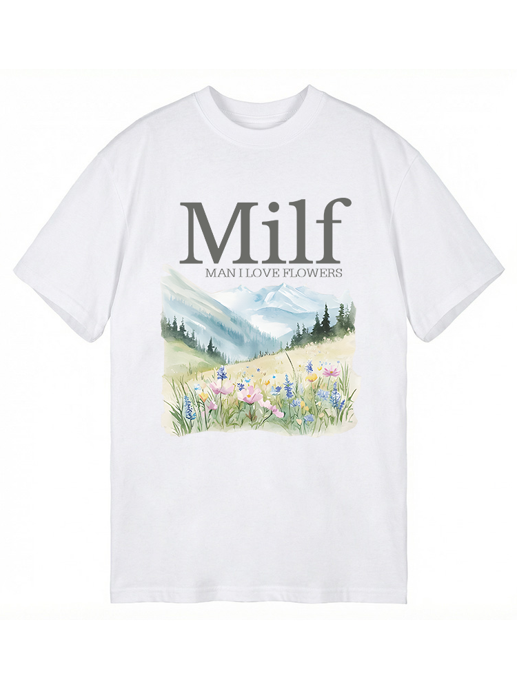 Man I Love Flowers Classic T-shirt