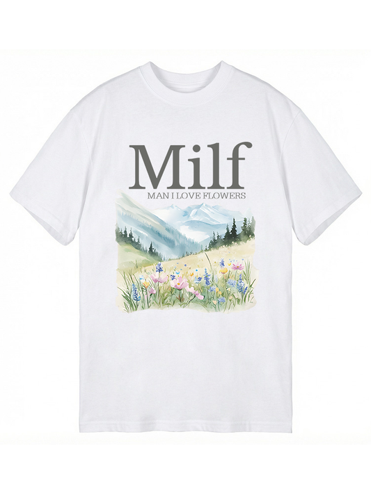 Man I Love Flowers Classic T-shirt